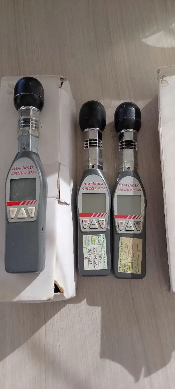 Medidor de Índice de Calor - 3 unidades