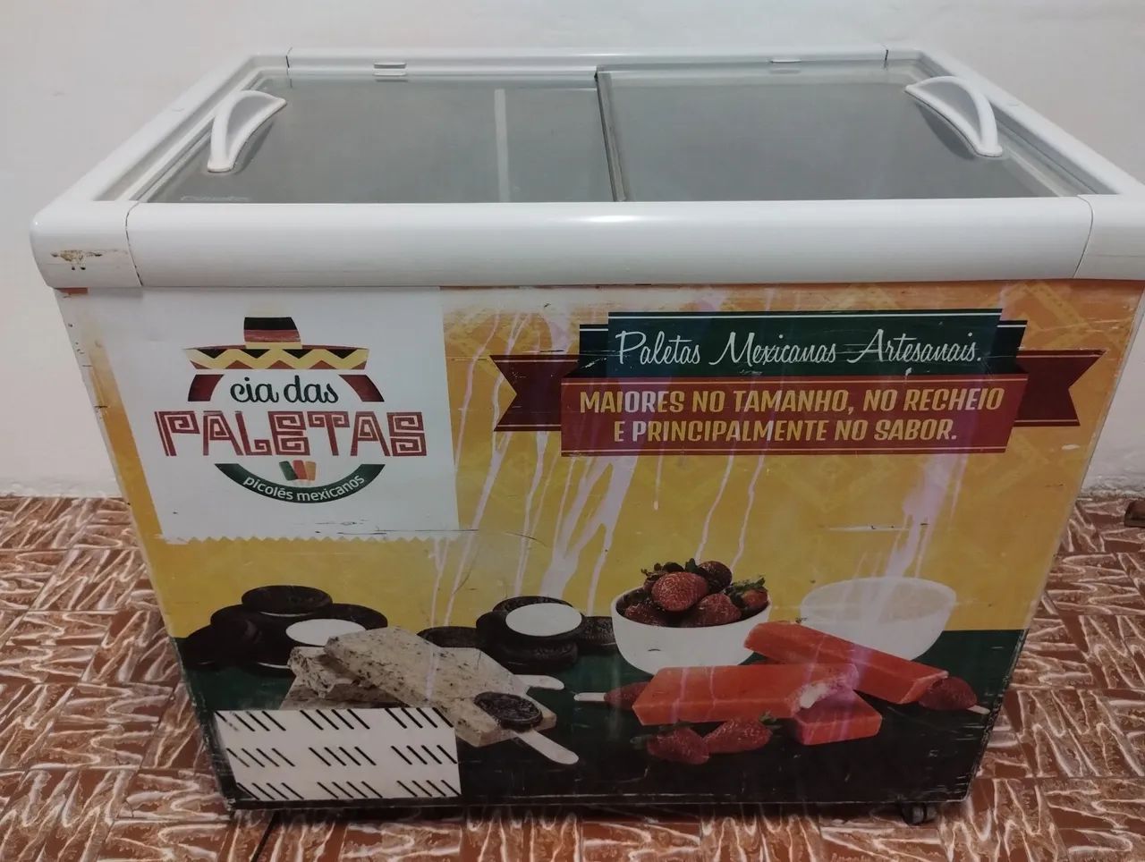 Freezer Horizontal Esmaltec 252L para hj  - Foto 2