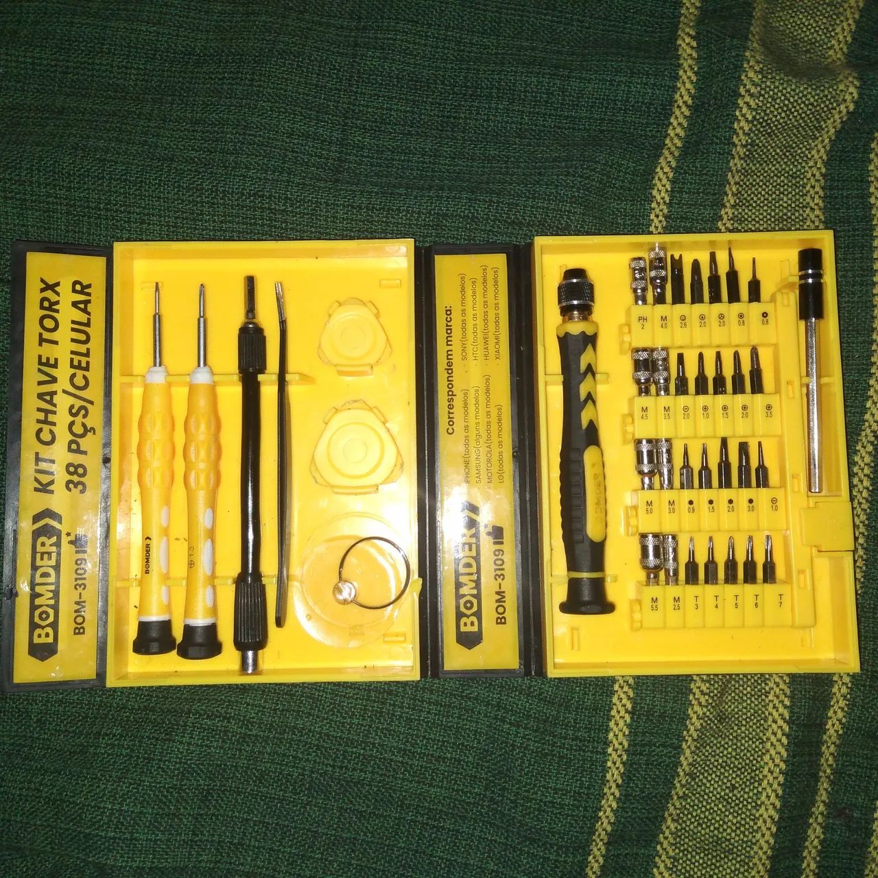 Kit de chaves pra assistência técnica de celulares