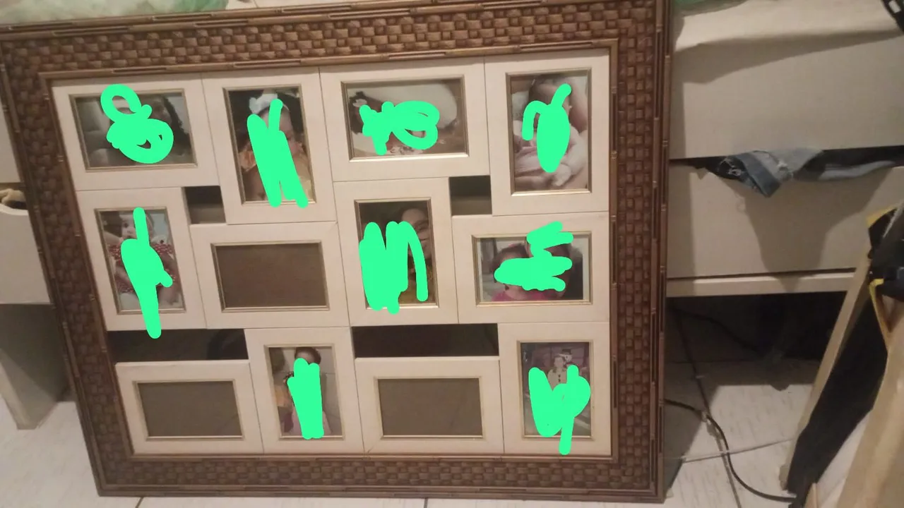 Porta Retrato Múltiplo Decorativo