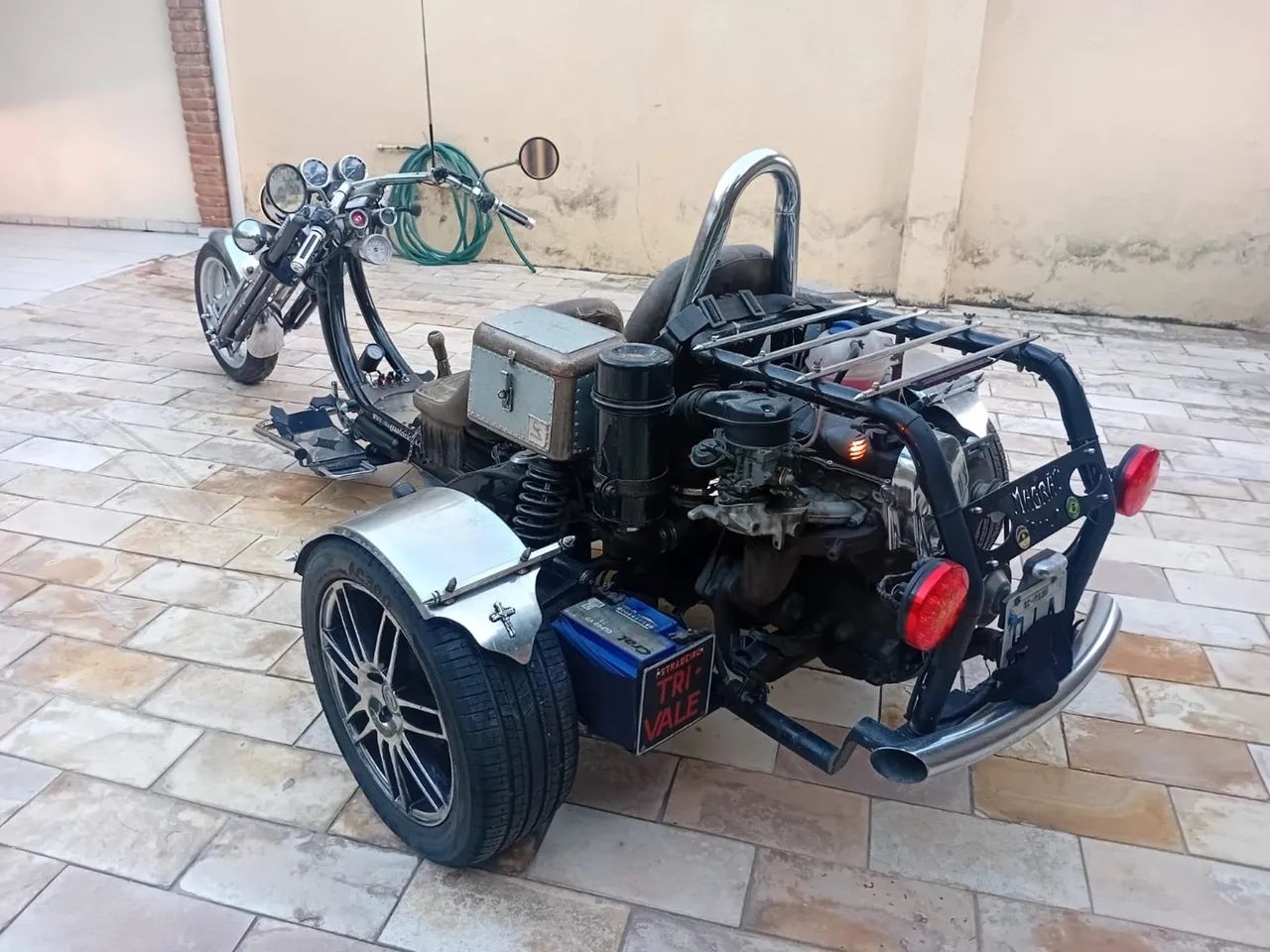 Motor Vocho Triciclo Vw Chopper Magrão Triciclos Chopper 2016