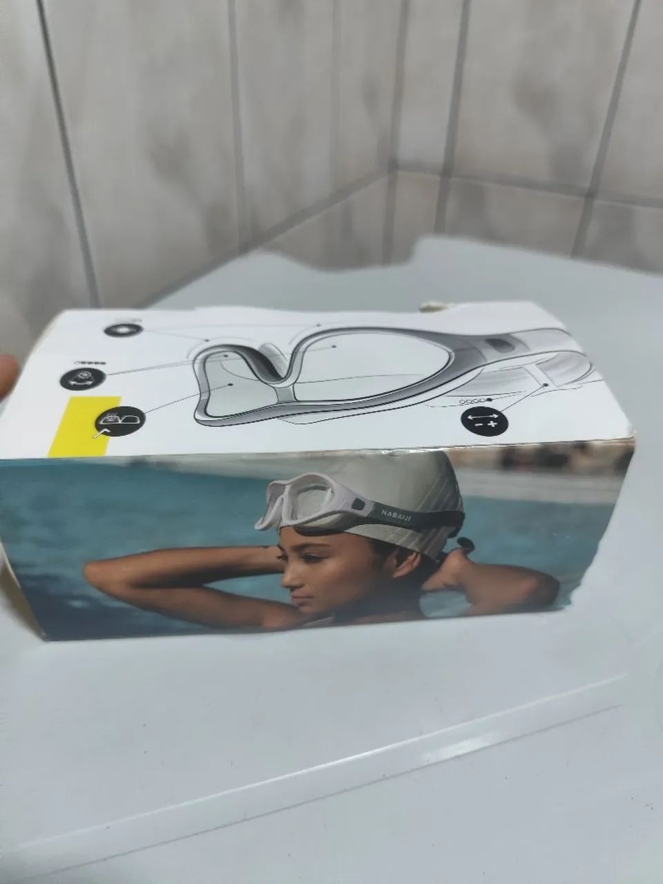 Óculos de Natação -  Nabaiji -  Novo
