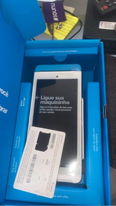Máquina de Cartão Mercado Pago 