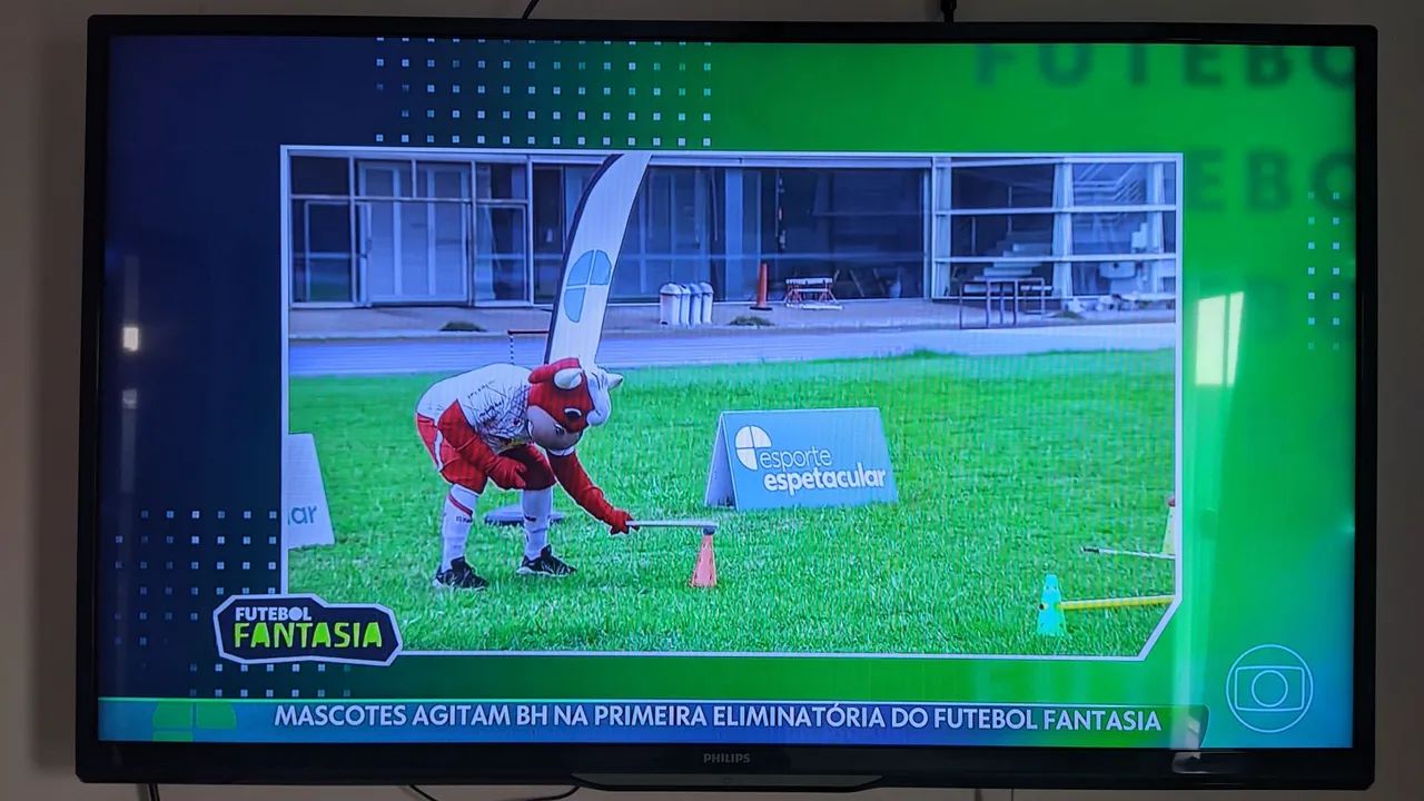 TV 50 polegadas funcionando normalmente 