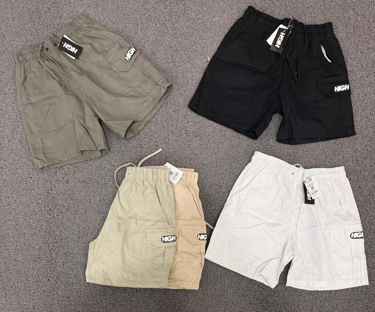 Shorts Cargo HIGH - Diversas Cores