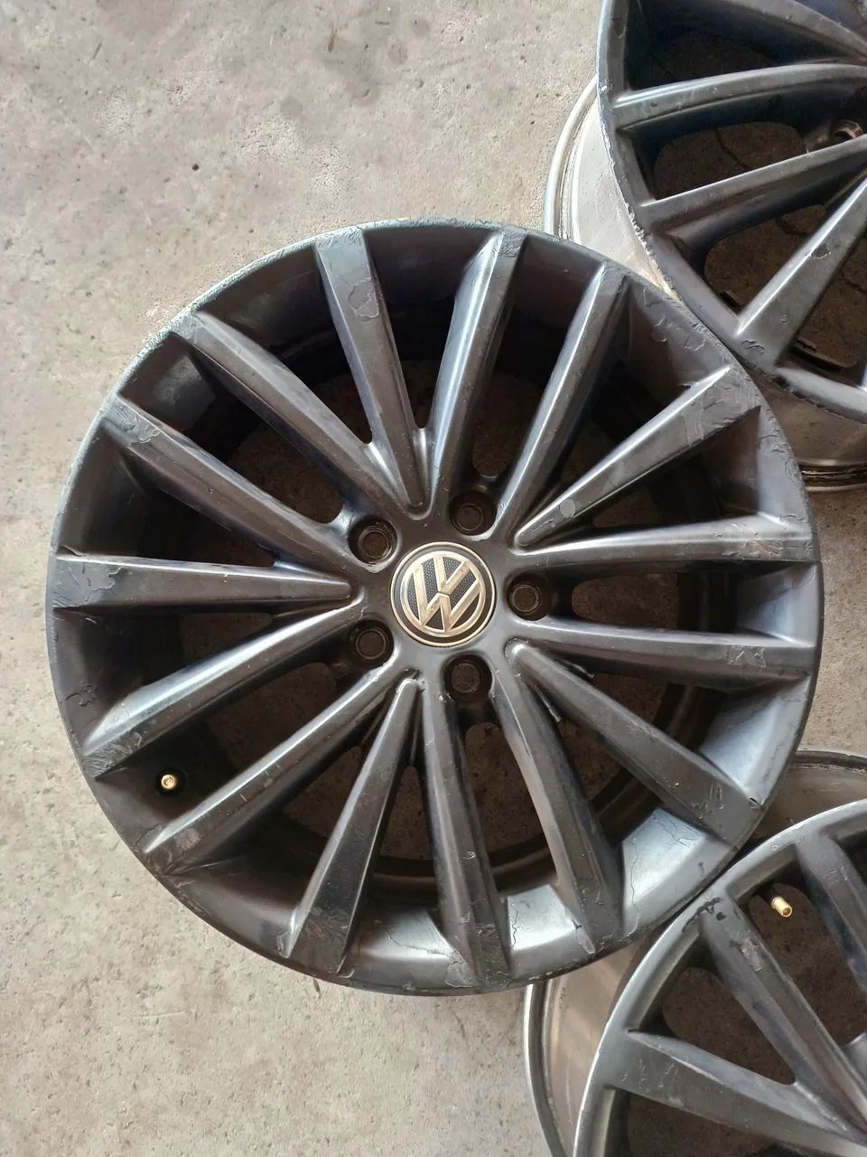 Rodas Originais VW Jetta TSI highline aro 17 - Foto 5