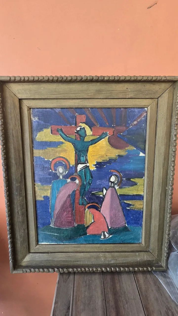 Quadro religioso antigo 