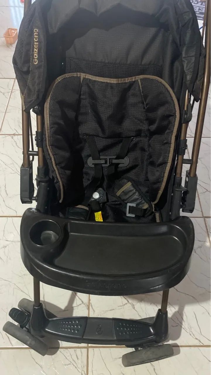 Carrinho de Bebê - Galzerano - Usado - LEIA O ANÚNCIO! - Foto 2