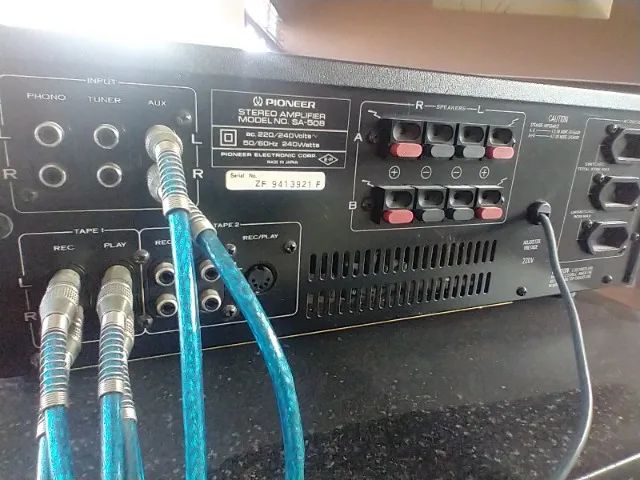 Amplificador Pioneer SA508 Blue Line - Foto 3