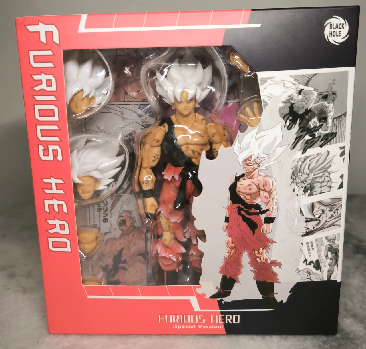 Goku lendário super sayajin edição especial mangá Black hole novo