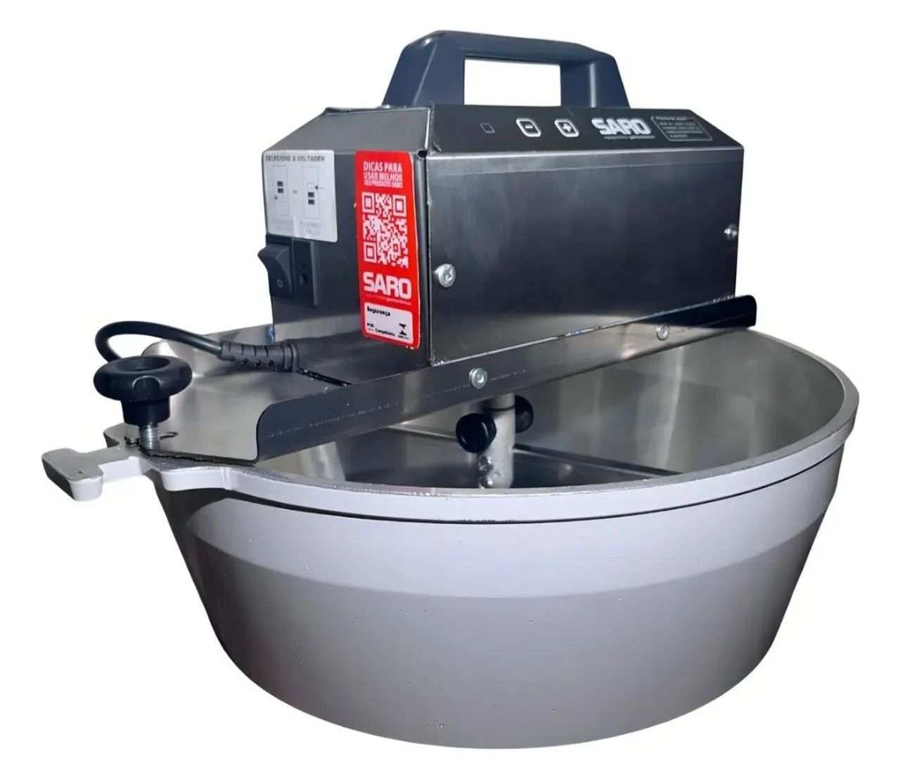 Panela mexedora saro nova sem uso 10l - Foto 3