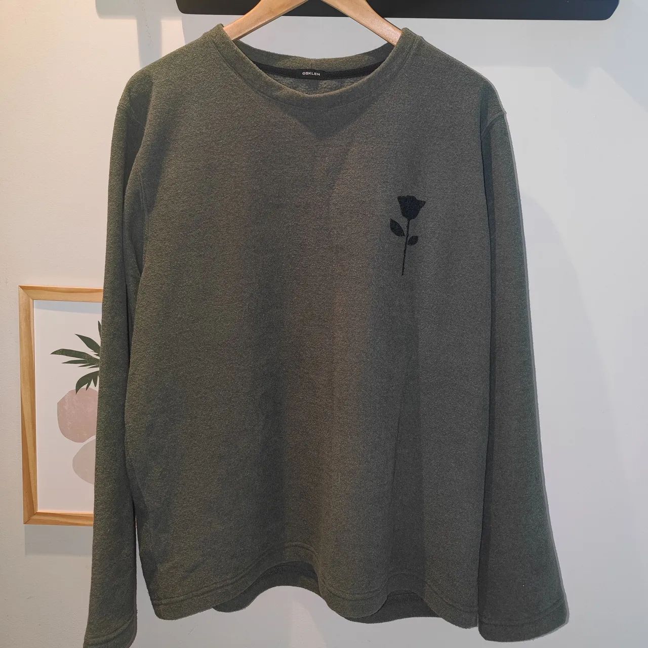 Casaco, blusa Osklen Tam G 