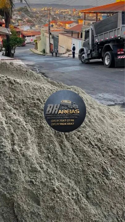 Areia De Esmeralda Amarelinha e Branca  - Foto 5