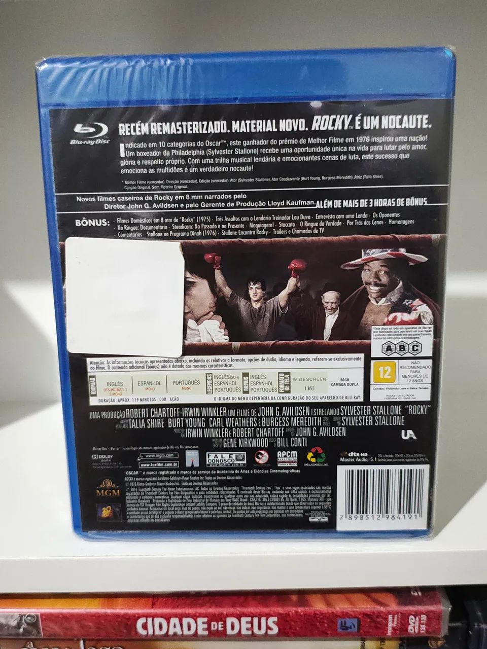 Rocky um lutador blu-ray lacrado de fabrica  - Foto 2