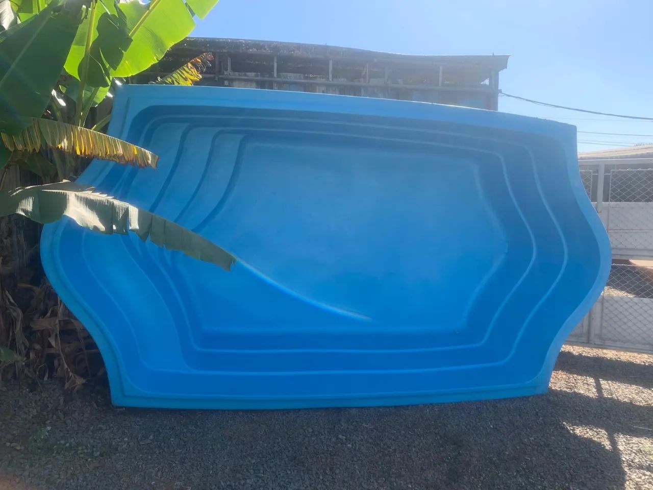 Piscina fibra de vidro 9000 litros 