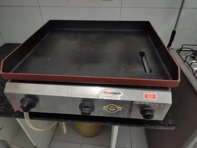 Chapa Manchesoni - Lanches Profissional, Gás