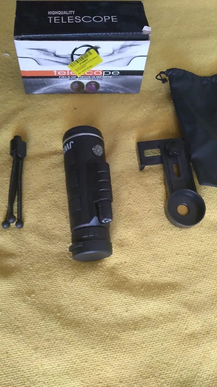 Monóculos para celular 60x40 com tripé 