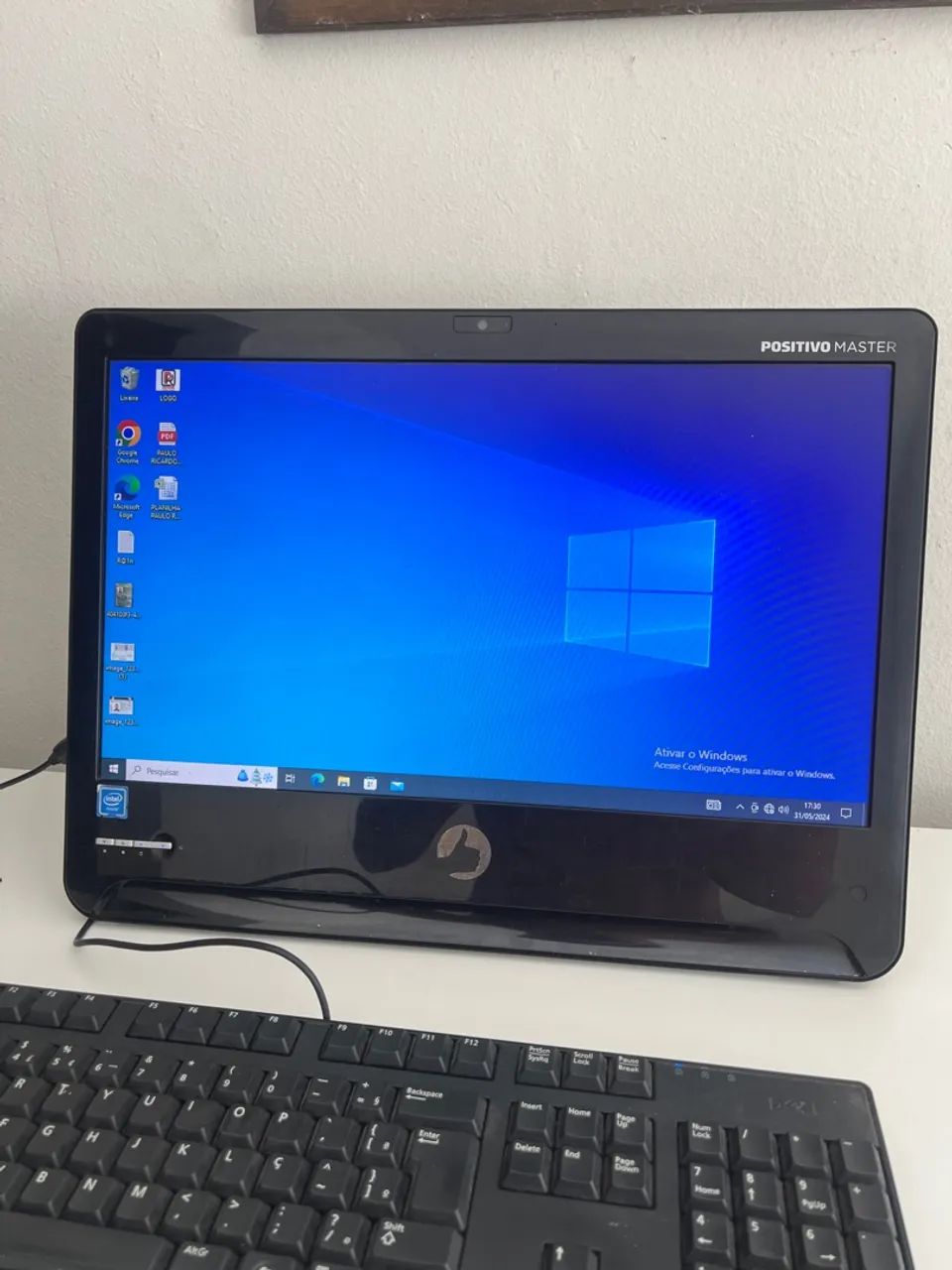 Vendo computador all in on positivo  
