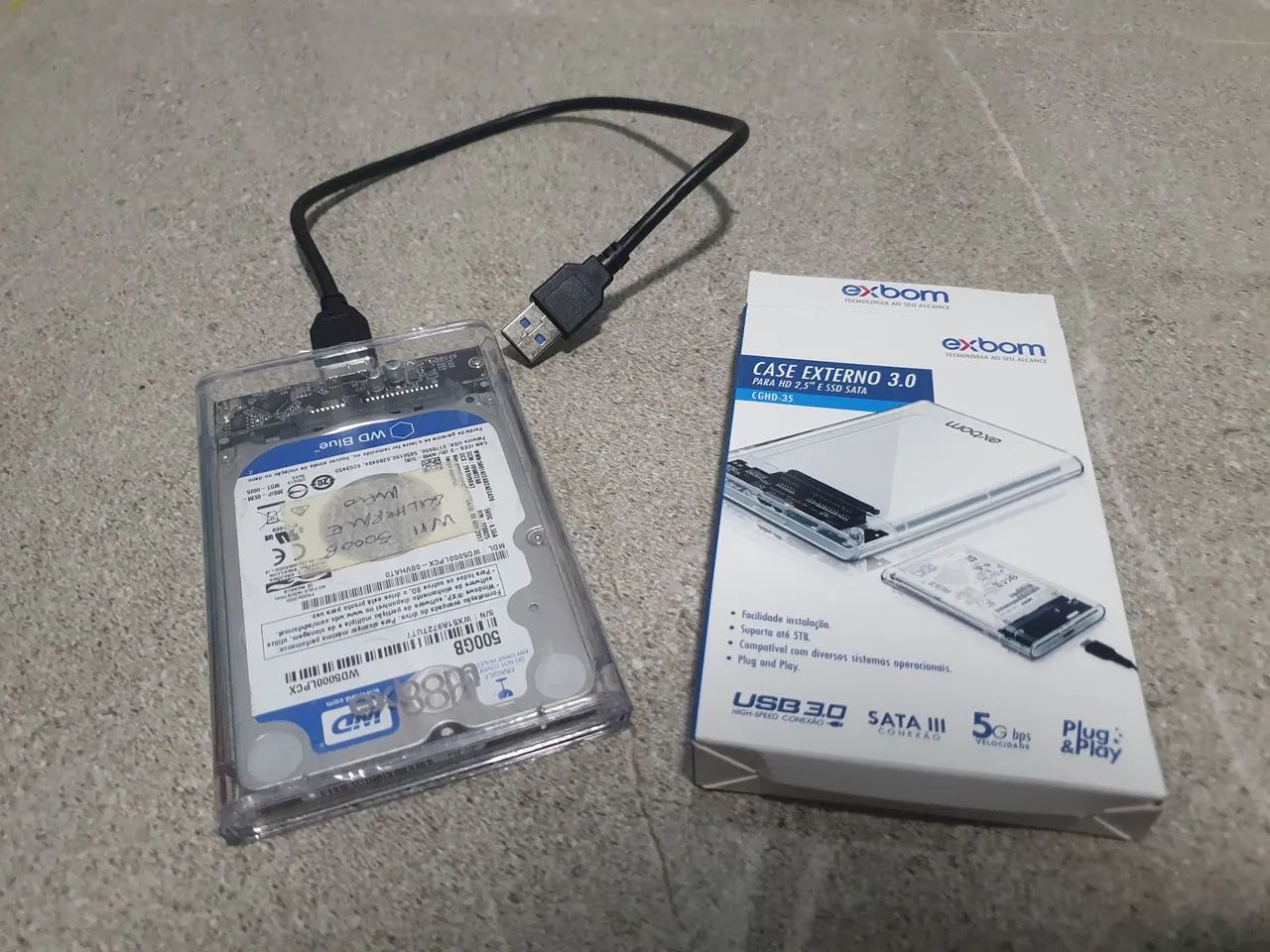 Hd externo 500gb para wii