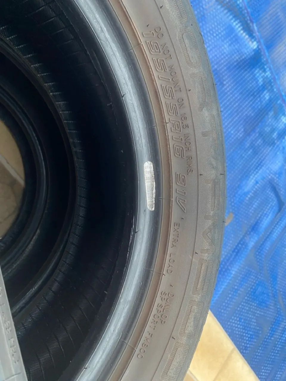 Pneu Dunlop SP Sport FM800 195/55 R16 91V