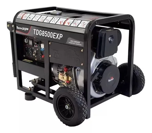 Gerador Energia A Diesel Toyama Bivolt Mono 115/230v 7.0kwGerador Energia A Diesel Toyama