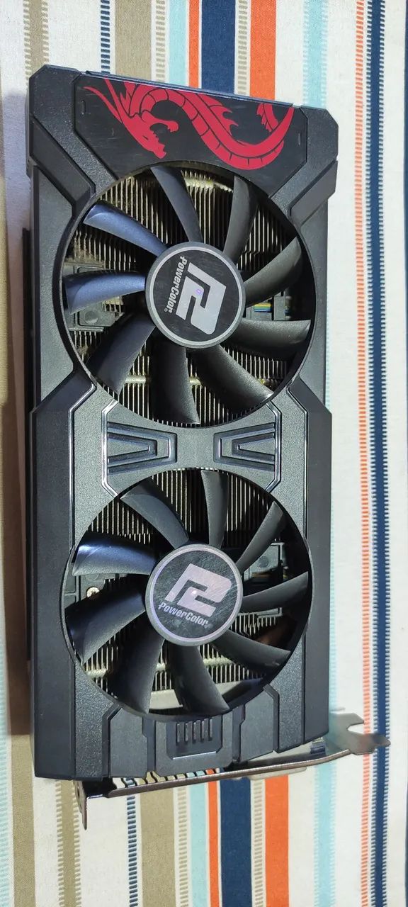 Placa de Vídeo PowerColor Radeon RX570 4gb
