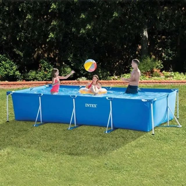 Intex Rectangular Structural Pool 7,127L with Filter Pump64305627808001123