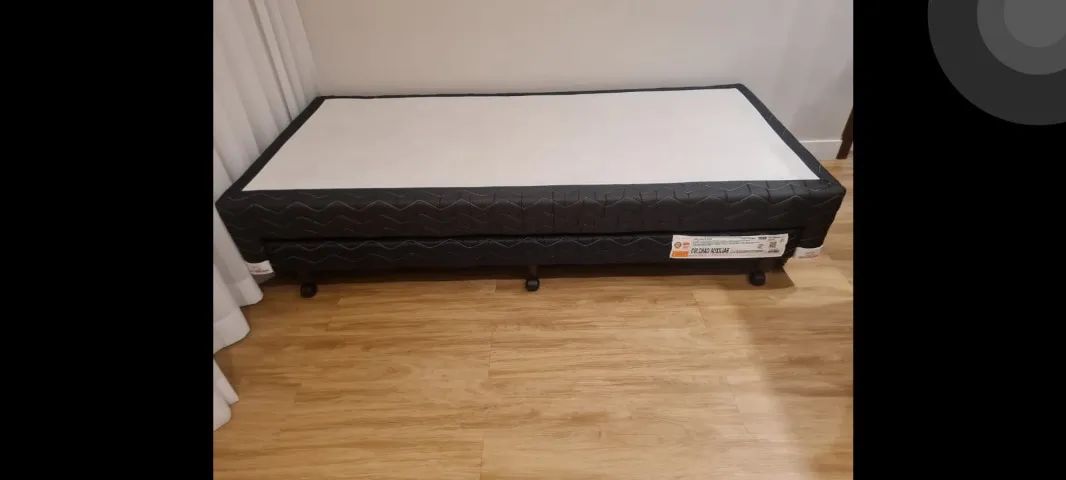 Cama Box Ortocrin com Cama Auxiliar Mais Colchão Seminovos - Foto 2