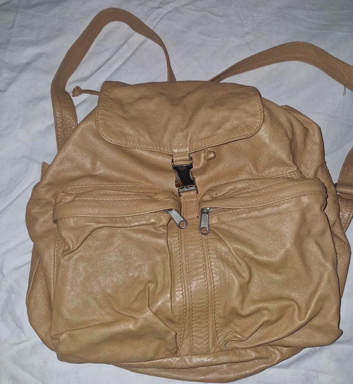 Bolsa de couro Mr Cat 