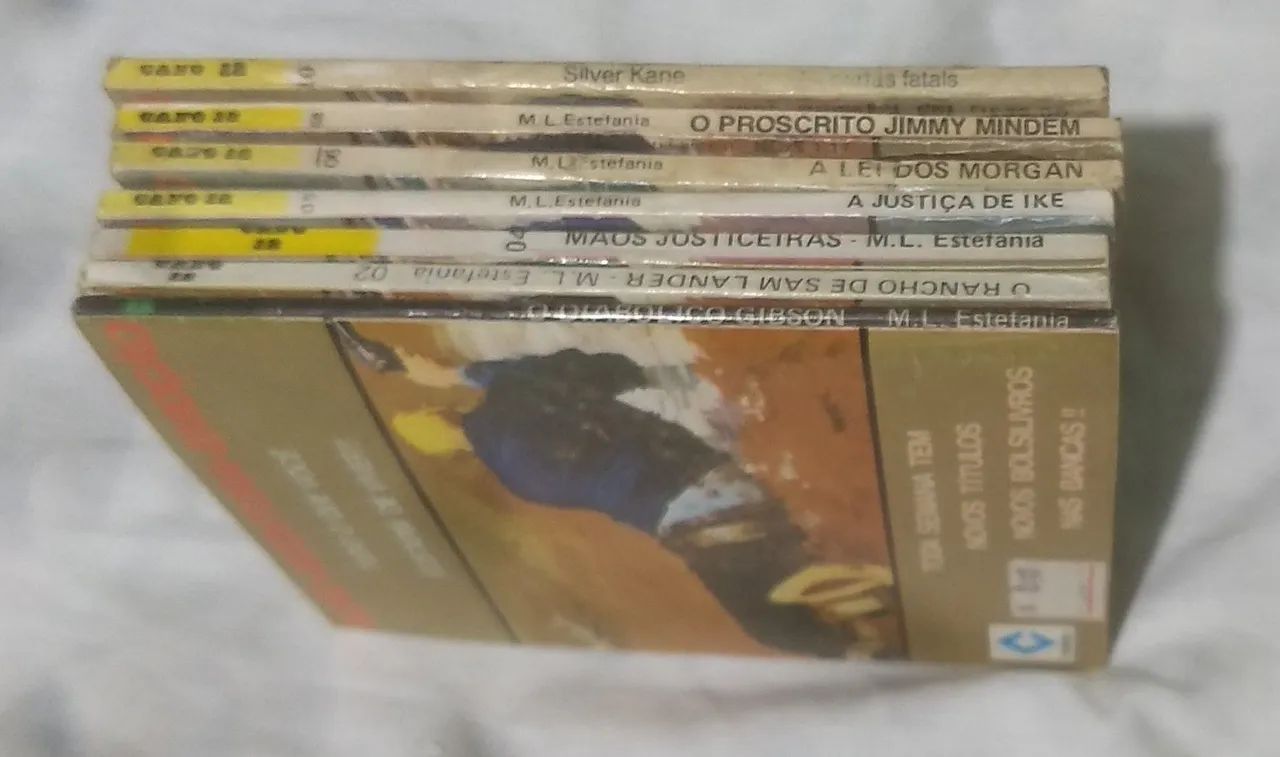 ESTEFANIA lote 7 livros série cano 12 com n 1 cedibra - Foto 3
