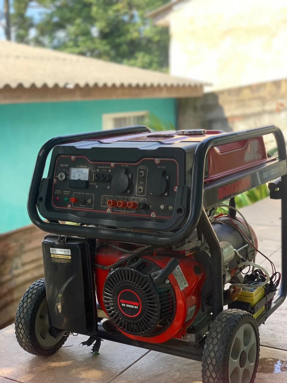 Gerador de Energia a Gasolina Kawashima GG10000- LX/AS/DS/DT