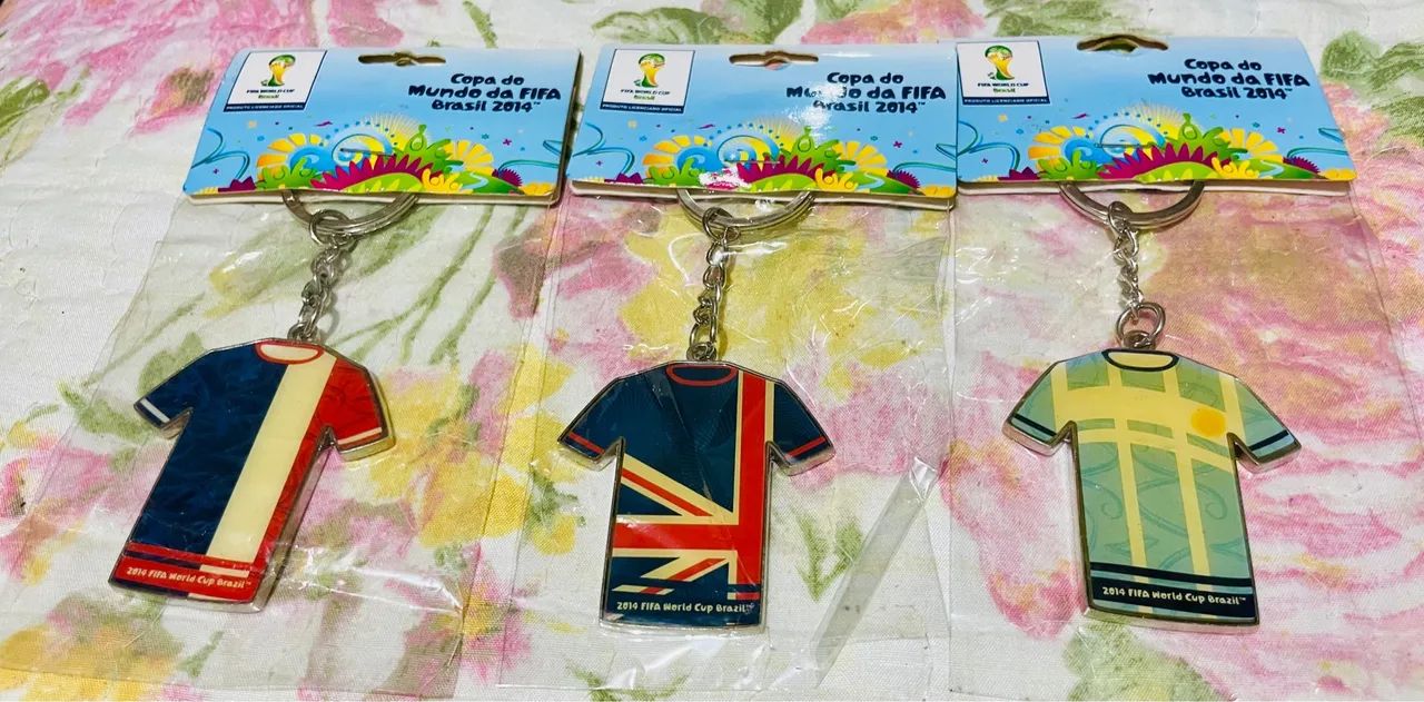 Chaveiros Copa do Mundo FIFA Brasil 2014