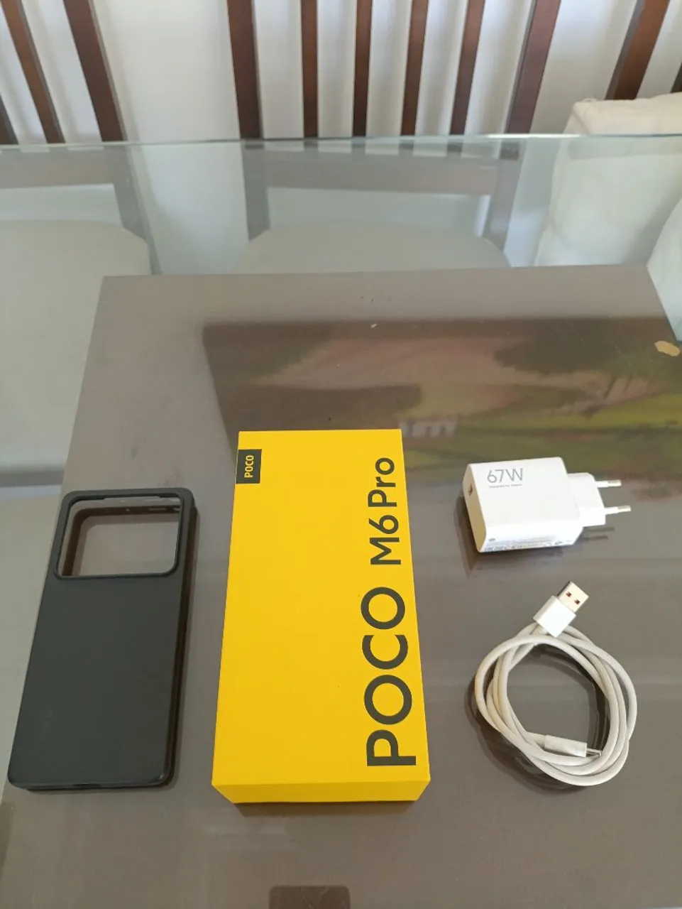 Poco m6 pro 512 gb 12 de ram(expande até 24)