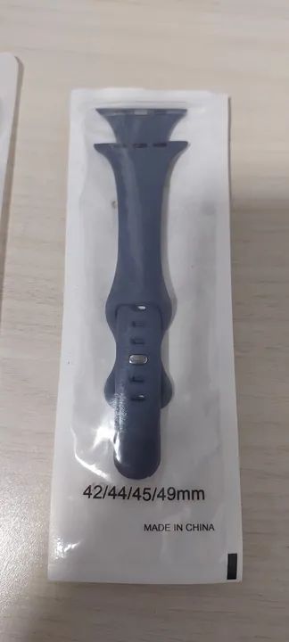Pulseira Silicone Relógio Apple Watch Ultra 2 - 49, 45, 44 e 42mm - Foto 3