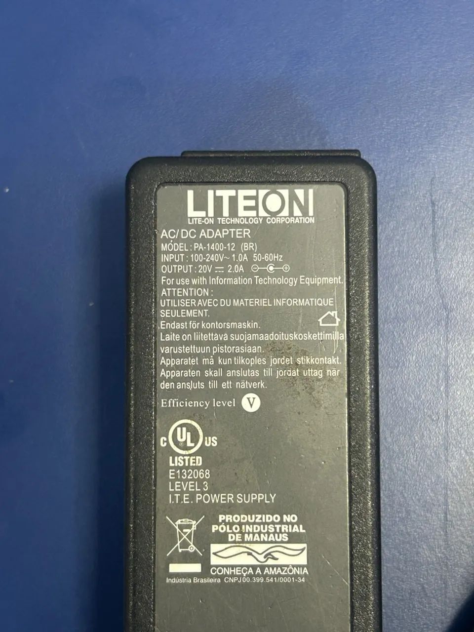 Carregador para notebooks - 20V 2A - Foto 3