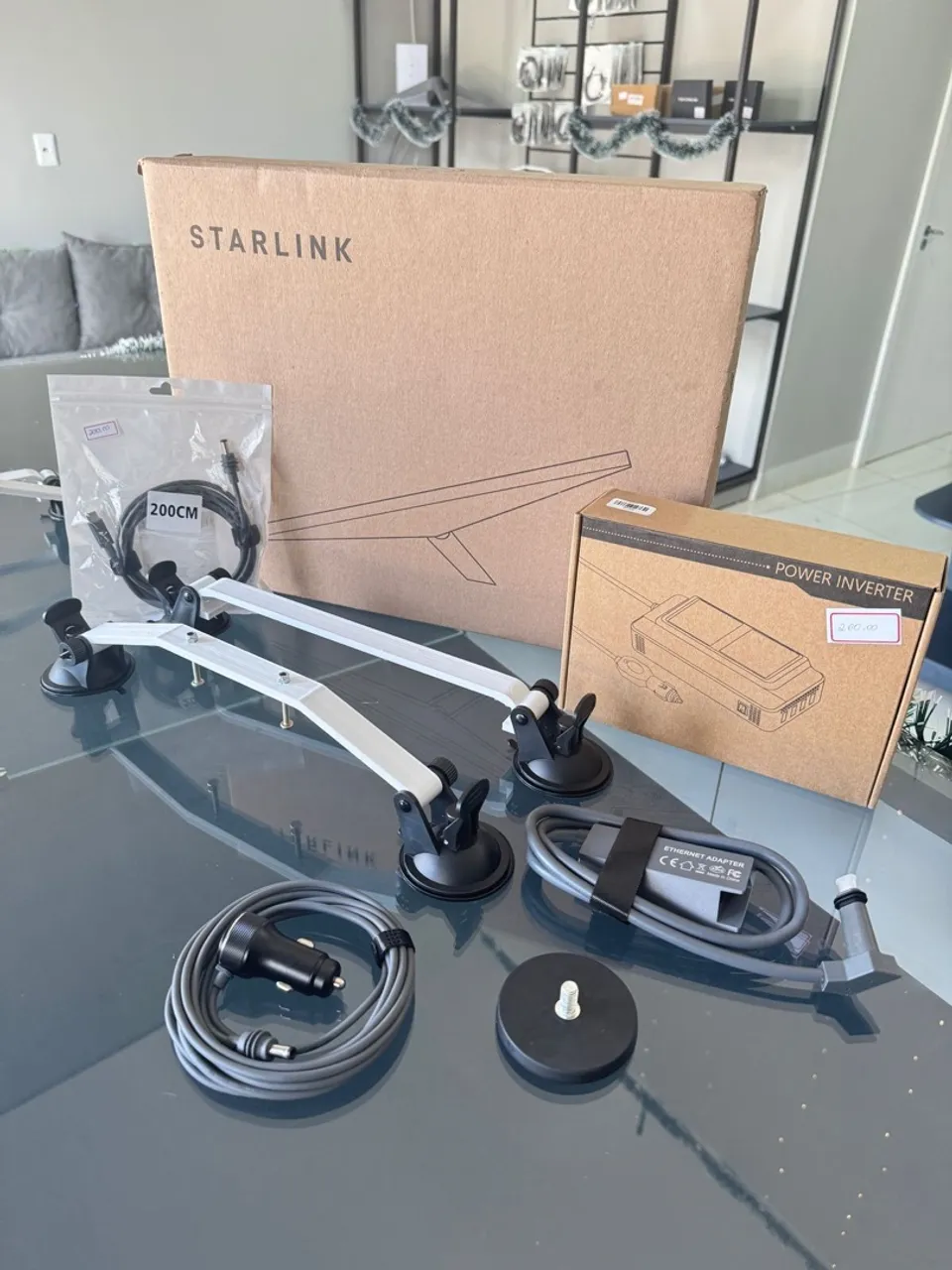 Kit Starlink Mini para Instalação em Veículos