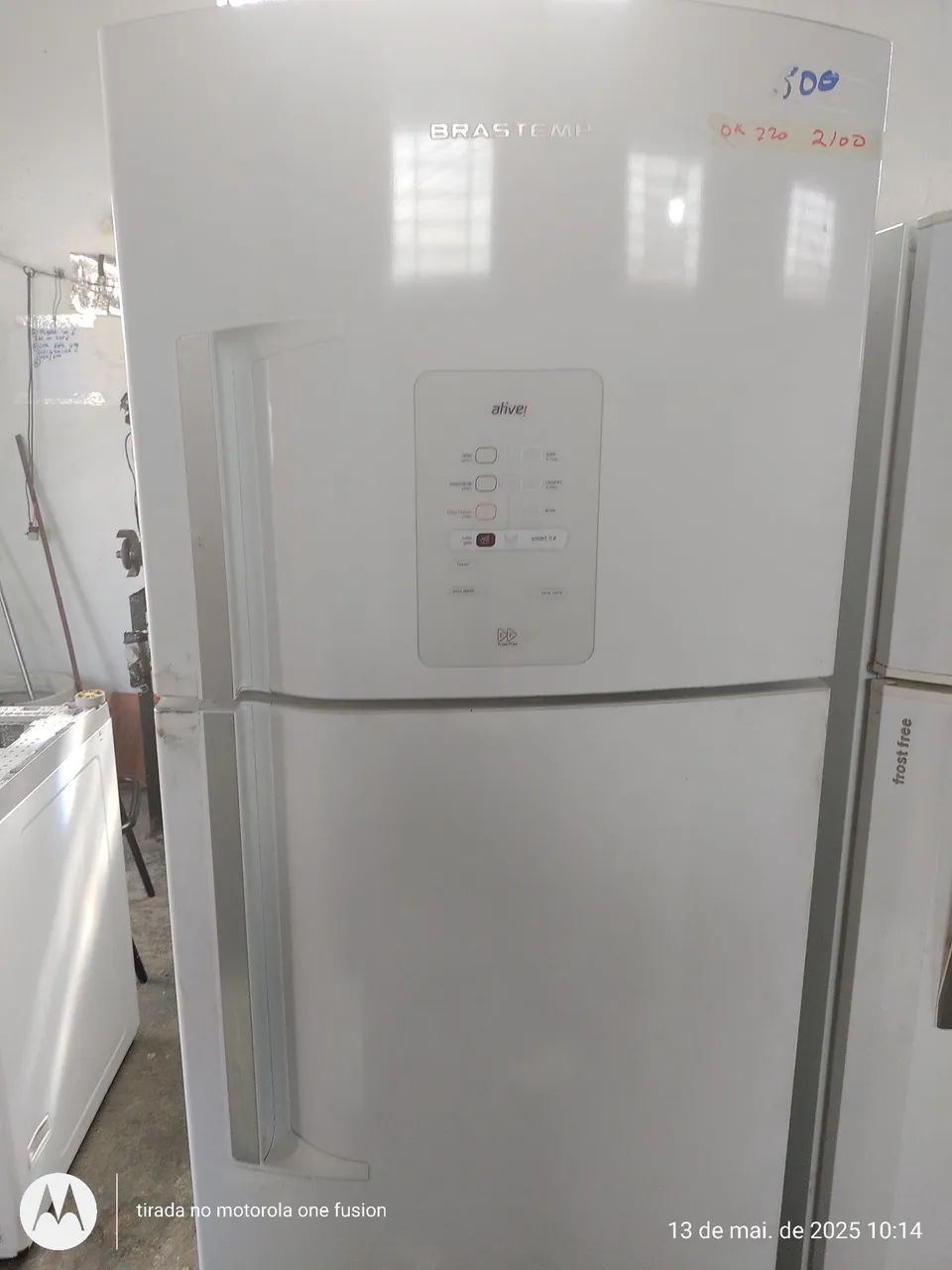 REFRIGERADOR BRASTEMP ATIVE FROST FREE 440L