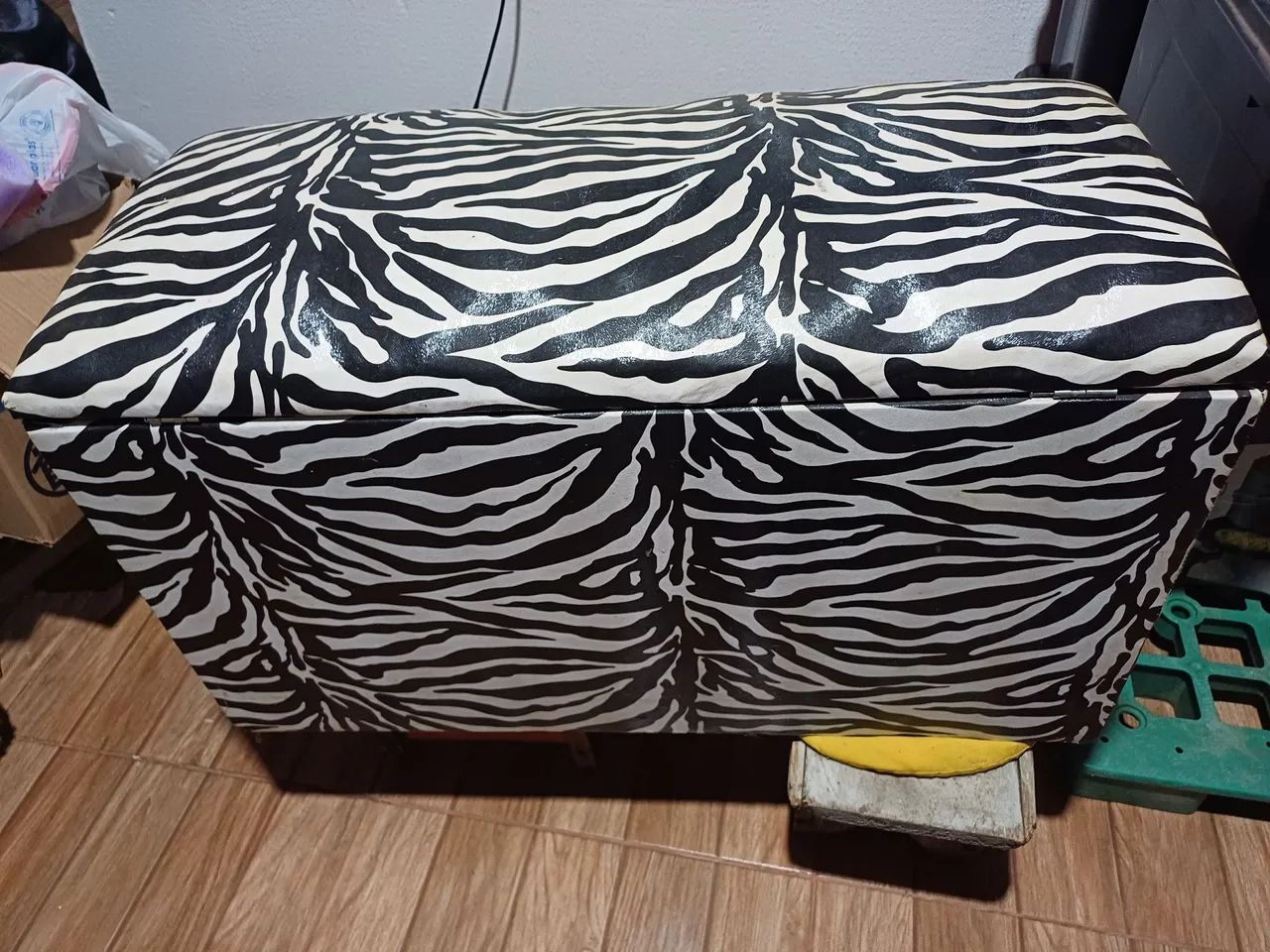 Baú Decorativo Zebra