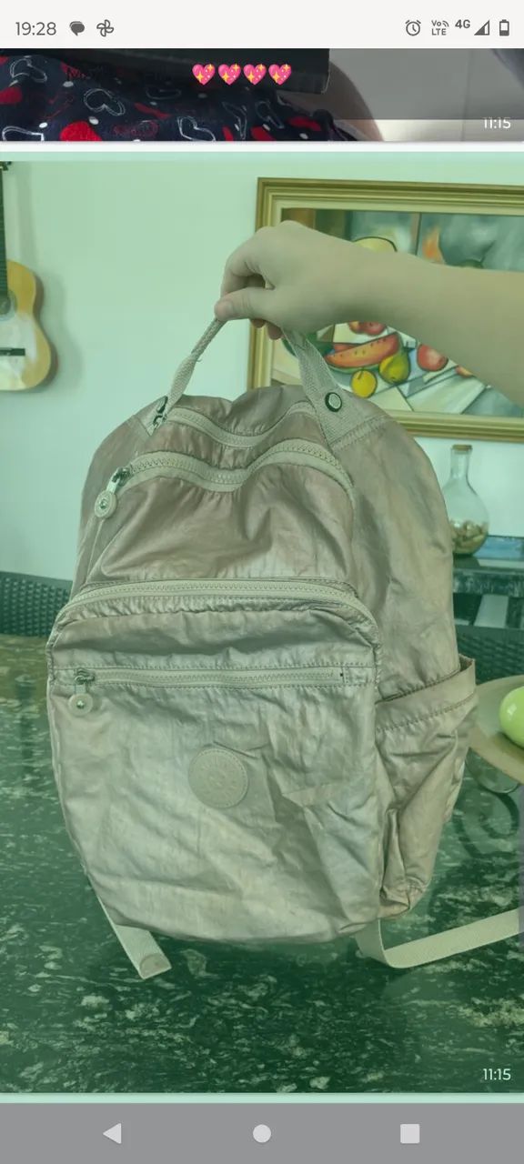 Mochila Kipling original preservada!