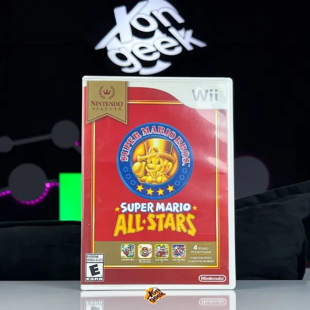 Jogo Super Mario All Stars (Seminovo) | Nintendo Wii | Com Garantia! - A Pronta Entrega!
