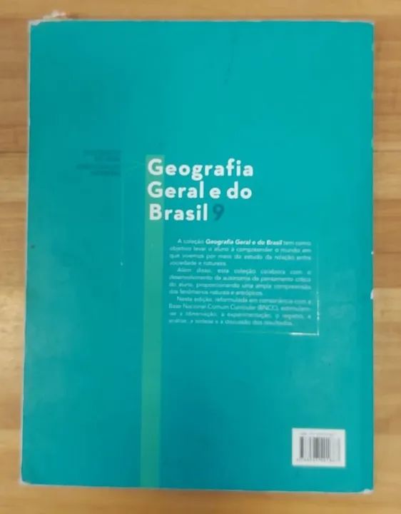 Geografia Geral e do Brasil 9º ano - Plurall - Editora Scipione [USADO] Ótimo Estado - Foto 2