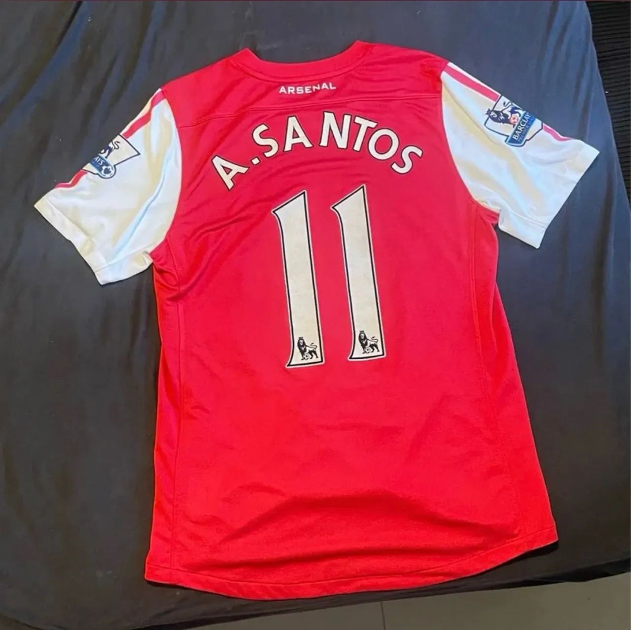 Camisa Arsenal 2011/12 de Jogo - André Santos - Foto 2
