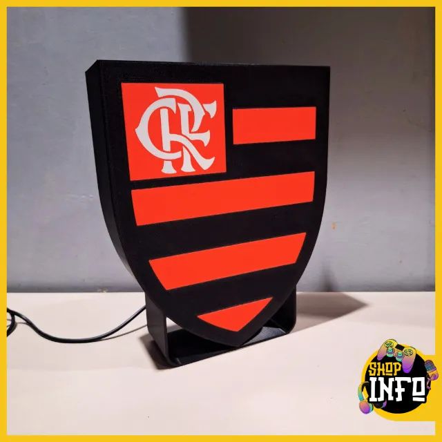 Luminária Decorativa Flamengo - Foto 2