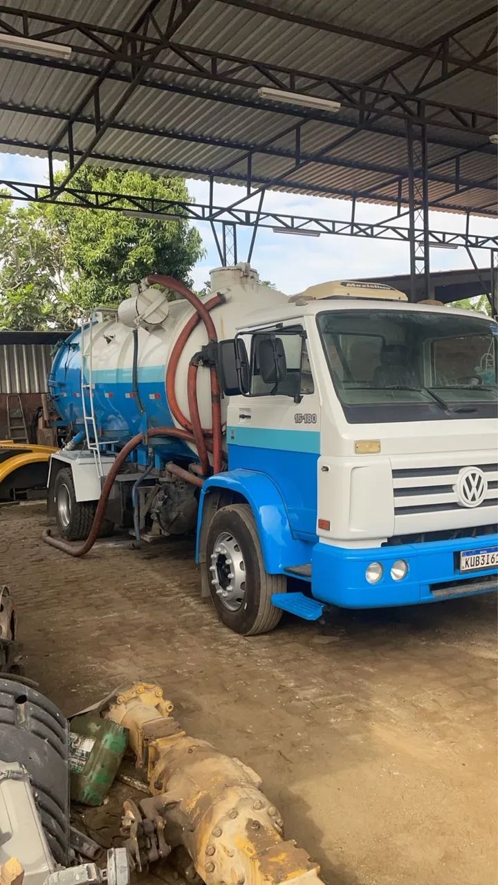 Caminhão limpa fossa e hidrojato (COMBINADO) vacol - Foto 2