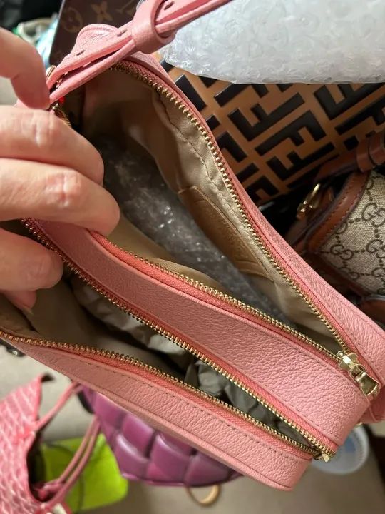 bolsa arezo em couro legítimo, novissima!  - Foto 3