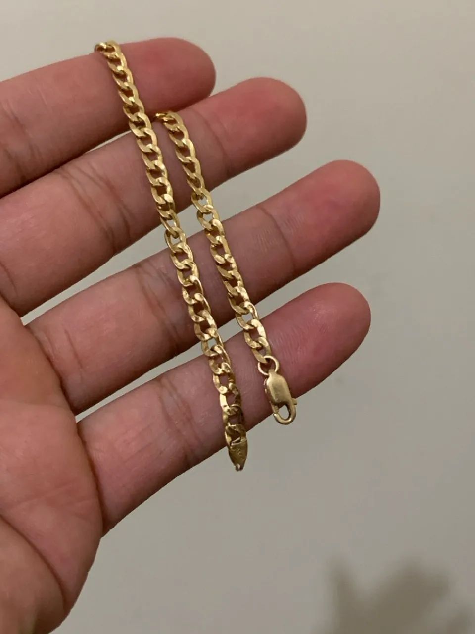 Pulseira usada ouro 18k