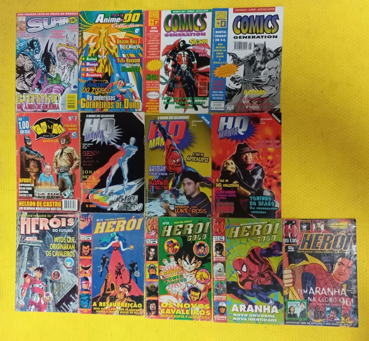 13 revistinhas sobre HQs e mangás 