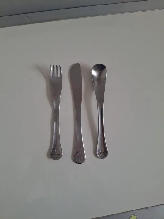 Talheres infantil tramontina 