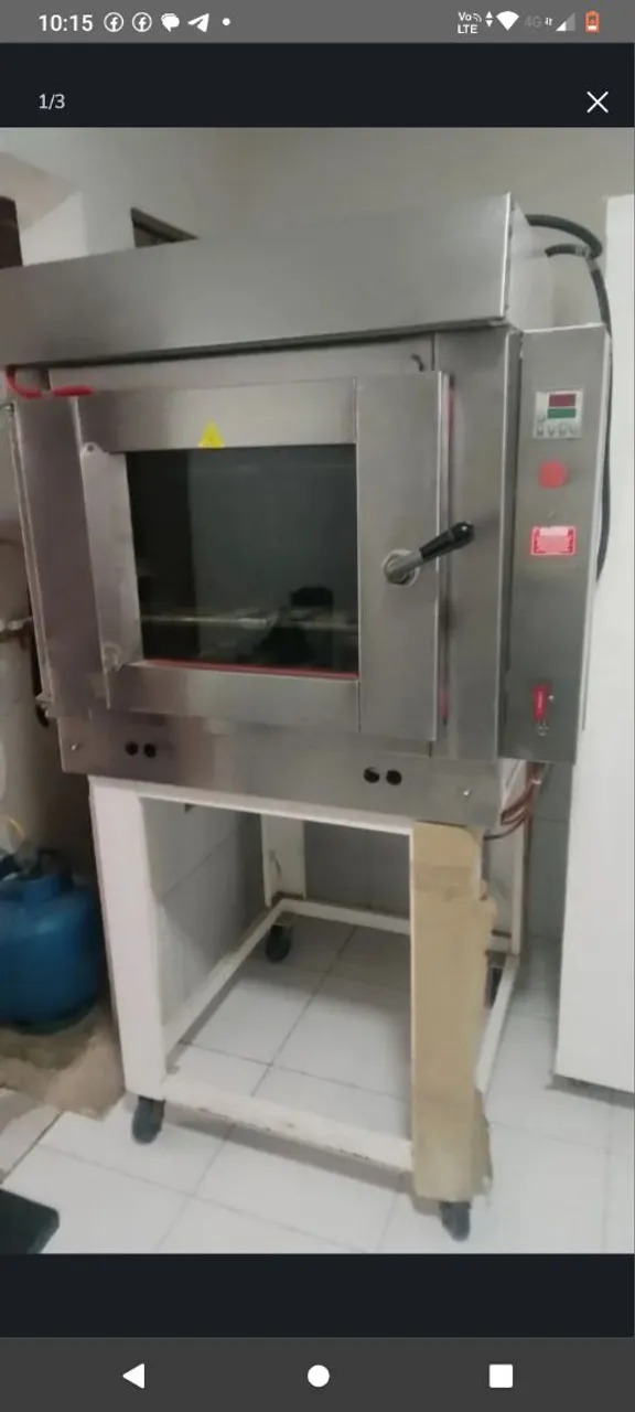 Forno Industrial em Aço Inox