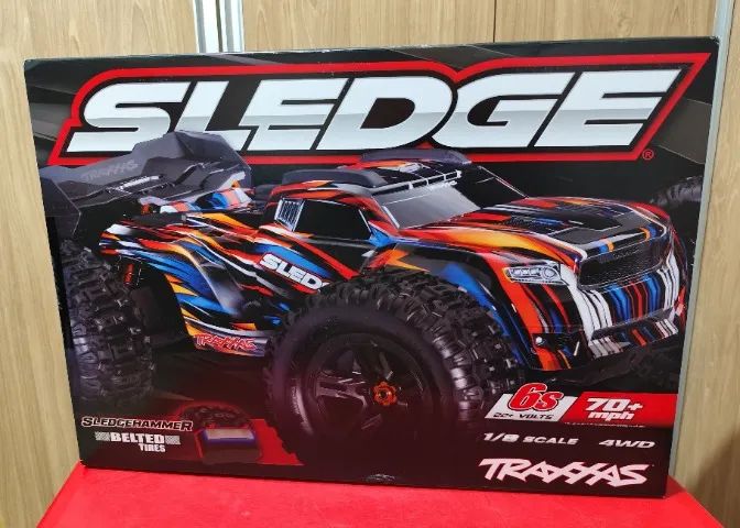 Traxxas Sledge Belted Vxl 6s 1/8 - Foto 5